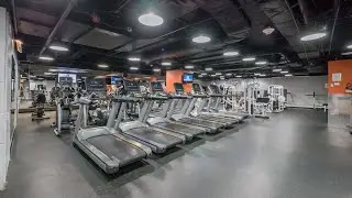 The fitness center at North Harbor Tower