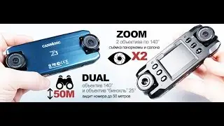 Обзор видеорегистратора Cansonic Ultraduo Z1 ZOOM GPS