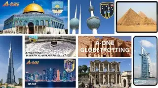 Traveling To Middle East Landmarks A-ONE Embroidery Patch #deViaje #旅遊 #海外旅行 #ParcheBordado #刺繡