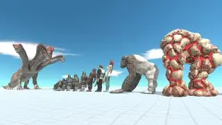 HYDRA KILLING EVERY UNIT - Animal Revolt Battle Simulator
