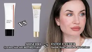 ESTÉE LAUDER | Double Wear Smooth & Blur Primer vs. SHISEIDO | Synchro Skin Soft Blurring Primer