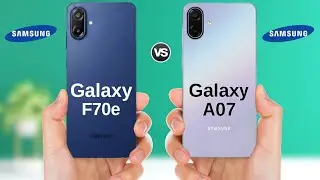 Samsung Galaxy F70e 5G vs Samsung Galaxy A07 5G || Full Comparison 