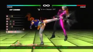 Dead Or Alive Last Round - All of Kasumi's Combo Challenge's