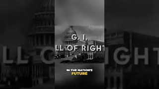 How the G.I. Bill saved the post-war economy #history #veteran #shorts