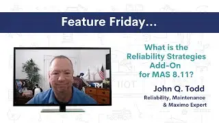 What is the Reliability Strategies add-on for MAS 8.11? | IBM Maximo & MAS