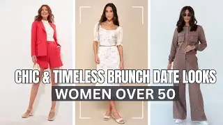 Brunch Date Outfits Ideas| Timeless Outfit #style #fashion #over50 #brunch