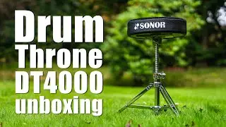 SONOR DRUM THRONE [DT 4000 Schlagzeughocker Review/Unboxing]