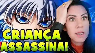 MÃE EVANGÉLICA REACT Rap do Killua (Hunter x Hunter) - MEU NOME COMEÇA COM KILL | NERD HITS