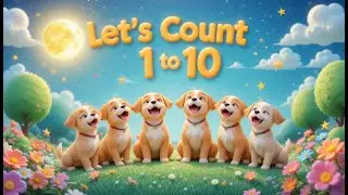 Dog Counting Song | Fun Number Learning for Kids