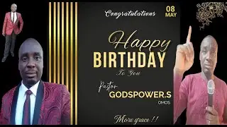 CELEBRATING PASTOR GEEPEE ON HIS BIRTHDAY