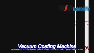 easy to operate vacuum coating machine with 10^-3 pa vacuum degree and 0.1-5&mu;m coating thickness