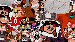 Genshin Tower- All Hu Tao Title Cards + Voicelines [Pizza Tower Mods]