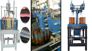 HIGH SPEED ROPE BRAIDING MACHINE MODEL 32X2 // WENLI BRAIDING MACHINE