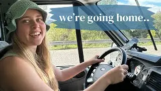 We're GOING HOME (drive with us to Denmark)