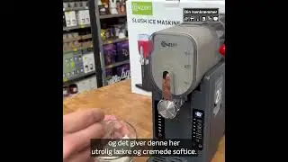 Billig Slush Ice & Ismaskine til softice og milkshakes hos GrydeGuru