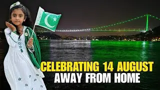 Dua Arslan Celebrates Pakistan Independence Day in Istanbul! 🇵🇰