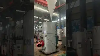 Vertical Gas or Diesel Fired #boiler 100 to 500 Kg #steam #boilerroom #heatingsystem #factory
