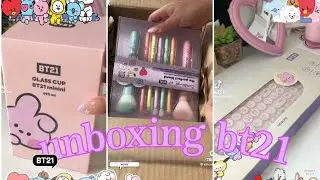 unboxing BT21 ♡°💌❣ part 1