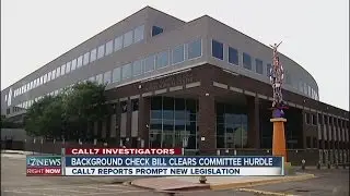Background check bill moves to Senate floor