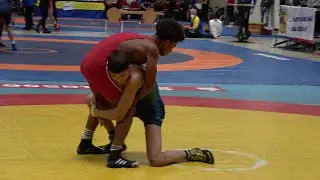 Wrestling Ringen, A-Jugend, MDM 2022, Freistil, 65 kg