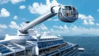 Cruise Ships New Observation Pod From A 300 Foot Crane