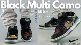 Dunk Low Black Multi Camo|Nike Dunk Low Black Multi Camo|Black Multi Camo Dunk Low|Dunk Multi Camo