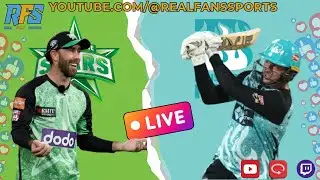 BRISBANE HEAT VS MELBOURNE STARS | BBL LIVE PLAY-BY-PLAY || RFS