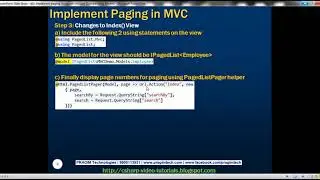Part 63   Implement paging in asp net mvc