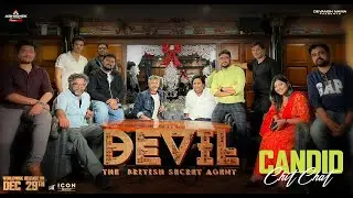 DEVIL The Secret Agent Team Candid Interview | Nandamuri Kalyanram | Samyuktha Menon | Abhishek Nama