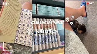 hauls, bakes, reads ❊ munich summer vlog ❊ camcorder diaries