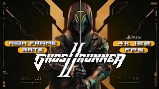 (PS5 GAMES) Ghostrunner 2 Demo on High Frame Rate (4k HDR 120FPS)