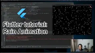 Rain Animation in Flutter | Flutter Challenge | Livestream #1
