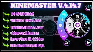 Kinemaster Pro Mod Apk Terbaru V.4.14.7 [Premium + No watermak] Google drive
