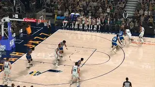 Willie Wise poster dunk on George McGinnis ABA-NBA Era NBA2K NBA2K20