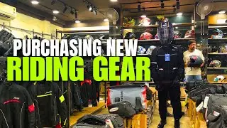 New Riding Gear Shopping for My Himalayan 450 | Ultimate Biker Upgrade Vlog