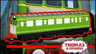 Thomas and Friends | Over Acting Diesel Coach Train Read Aloud | Children's Book
