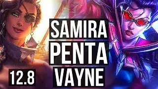 SAMIRA & Blitz vs VAYNE & Nautilus (ADC) | Penta, 700+ games, Legendary | EUW Diamond | 12.8