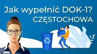 Częstochowa - Deklaracja opłaty za odpady komunalne. Jak wypełnić? Przykład.
