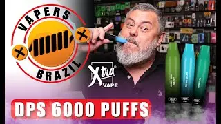 Xtra DPS 6000 Puffs Pod - Descart&aacute;vel com Refil de Cartucho.