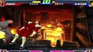 MUGEN BATTLES - GOUKI VS MBISON