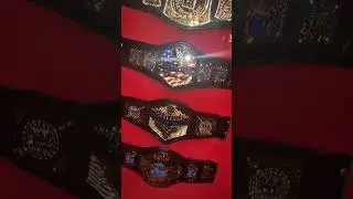WWE Mini Replica Belt Collection #wwe #shorts #like #subscribe #foryou #viral