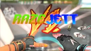 I think we perfected RAZE & JETT ft. @HowToNoodle (Valorant Montage)