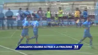 Hualgayoc celebra su pase a la final&iacute;sima