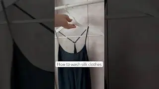 How to wash silk clothes #silk #washing #silkclothing