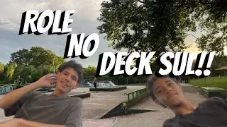 SESS&Atilde;O DE SKATE PESADA NO DECK SUL!!!! SO MANOBRA BRABA