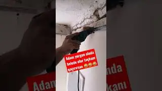 Al&ccedil;ıpan d&uuml;z tavan karkazı🧩