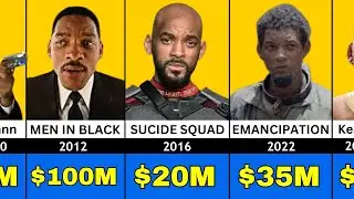 💲Will Smith All PAYCHECKS For Every Movie He Made.