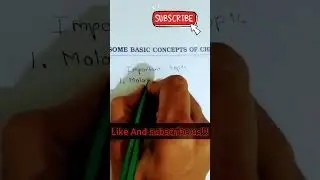 Mole concept #jee2023 #jeemains #neet #neet2023 #iit #aiims #mpsc #upsc #studywallah #new #newshorts