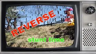 FUN IN REVERSE- COOL STUNTS IN REVERSE! Satisfying video!