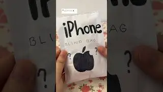 iphone blind bag #asmr #asmrunboxing #blindbag #papersquishy #paperdiy #diy #squishmallow